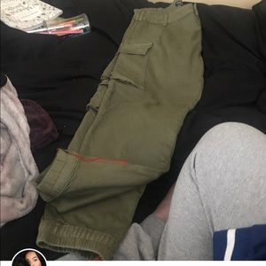 Cargo pants green